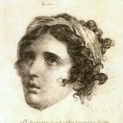 Corinne Study for Corinne at Cape Miseno